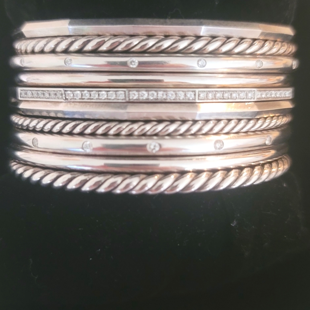 David Yurman Stack Bracelet